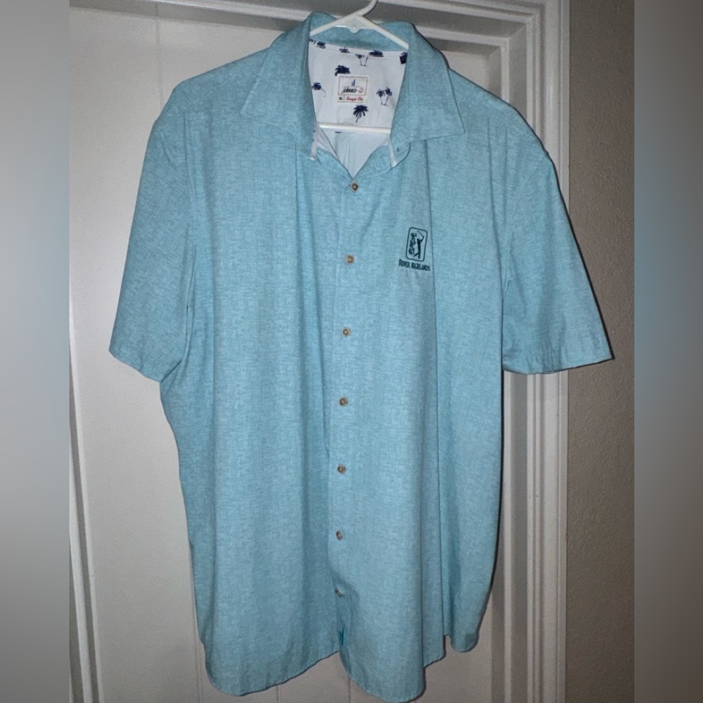 johnnie-O 
Hangin’ Out
Light Blue Casual Button Down Shirt - Picture 2 of 3